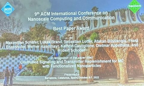 Towards entry "ASC-Students receive Best Paper Award at ACM NanoCom 2022"